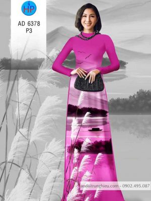 Vải áo dài Quê hương yên bình thiết kế 2020 AD 6378 28 1584329538 819 Vai ao dai Que huong yen binh thiet ke 2020