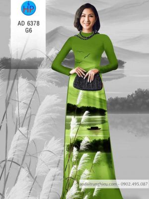 Vải áo dài Quê hương yên bình thiết kế 2020 AD 6378 26 1584329538 934 Vai ao dai Que huong yen binh thiet ke 2020