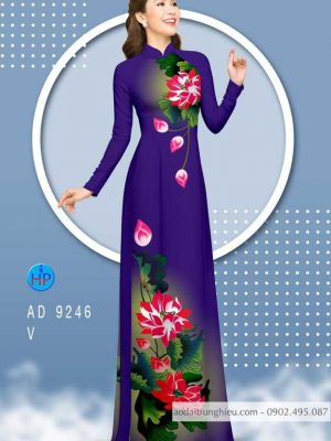 Vải áo dài Hoa Sen thiết kế 2020 AD 9246 28 1584332309 434 Vai ao dai Hoa Sen thiet ke 2020 AD 9246