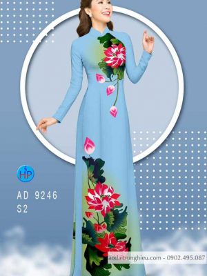 Vải áo dài Hoa Sen thiết kế 2020 AD 9246 22 1584332309 713 Vai ao dai Hoa Sen thiet ke 2020 AD 9246