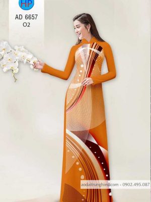 Vải áo dài Lập thể kiểu mới AD 6657 30 1584332489 18 Vai ao dai Lap the kieu moi AD 6657
