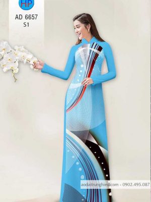 Vải áo dài Lập thể kiểu mới AD 6657 24 1584332489 72 Vai ao dai Lap the kieu moi AD 6657