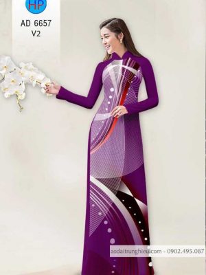 Vải áo dài Lập thể kiểu mới AD 6657 27 1584332489 881 Vai ao dai Lap the kieu moi AD 6657