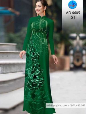 Vải áo dài Hoa tím đẹp sang mới ra AD 6605 21 1584333737 533 Vai ao dai Hoa tim dep sang moi ra AD