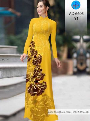Vải áo dài Hoa tím đẹp sang mới ra AD 6605 25 1584333737 566 Vai ao dai Hoa tim dep sang moi ra AD
