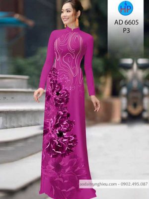 Vải áo dài Hoa tím đẹp sang mới ra AD 6605 37 1584333738 866 Vai ao dai Hoa tim dep sang moi ra AD