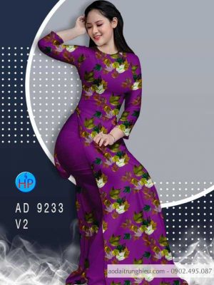 Vải áo dài hình Lá mới ra AD 9233 21 1584334181 118 Vai ao dai hinh La moi ra AD 9233