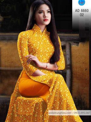Vải áo dài Hoa nhí thiết kế 2020 AD 6660 30 1584334655 772 Vai ao dai Hoa nhi thiet ke 2020 AD 6660