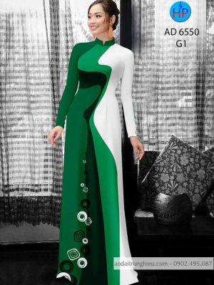 Vải áo dài Lập thể kiểu mới AD 6550 21 1584439937 688 Vai ao dai Lap the kieu moi AD 6550