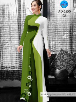 Vải áo dài Lập thể kiểu mới AD 6550 23 1584439938 204 Vai ao dai Lap the kieu moi AD 6550