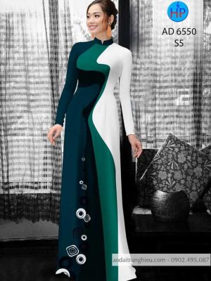 Vải áo dài Lập thể kiểu mới AD 6550 28 1584439938 809 Vai ao dai Lap the kieu moi AD 6550