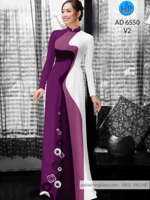Vải áo dài Lập thể kiểu mới AD 6550 29 1584439938 814 Vai ao dai Lap the kieu moi AD 6550