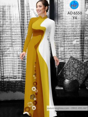 Vải áo dài Lập thể kiểu mới AD 6550 34 1584439939 812 Vai ao dai Lap the kieu moi AD 6550