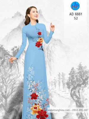 Vải áo dài hoa Mẫu Đơn thiết kế 2020 AD 6661 32 1584440799 197 Vai ao dai hoa Mau Don thiet ke 2020 AD