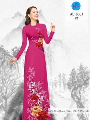 Vải áo dài hoa Mẫu Đơn thiết kế 2020 AD 6661 29 1584440799 262 Vai ao dai hoa Mau Don thiet ke 2020 AD