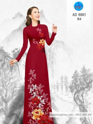 Vải áo dài hoa Mẫu Đơn thiết kế 2020 AD 6661 31 1584440799 414 Vai ao dai hoa Mau Don thiet ke 2020 AD