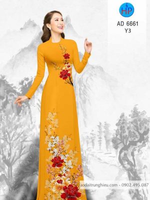 Vải áo dài hoa Mẫu Đơn thiết kế 2020 AD 6661 26 1584440799 761 Vai ao dai hoa Mau Don thiet ke 2020 AD