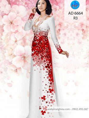 Vải áo dài Cỏ ba lá mới ra AD 6664 28 1584440906 61 Vai ao dai Co ba la moi ra AD 6664