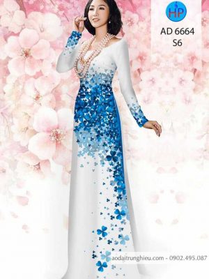Vải áo dài Cỏ ba lá mới ra AD 6664 32 1584440906 623 Vai ao dai Co ba la moi ra AD 6664