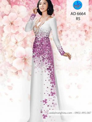 Vải áo dài Cỏ ba lá mới ra AD 6664 31 1584440906 656 Vai ao dai Co ba la moi ra AD 6664
