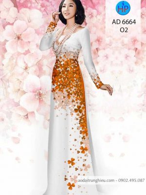 Vải áo dài Cỏ ba lá mới ra AD 6664 35 1584440907 983 Vai ao dai Co ba la moi ra AD 6664