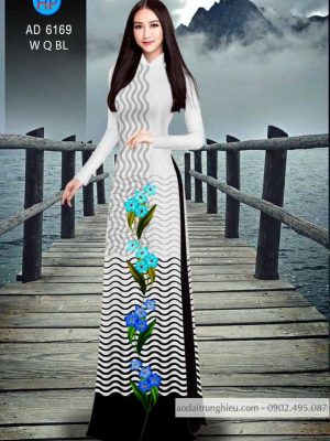 Vải áo dài Sọc cong mới ra AD 6169 21 1584443371 275 Vai ao dai Soc cong moi ra AD 6169