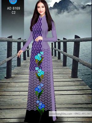 Vải áo dài Sọc cong mới ra AD 6169 37 1584443372 608 Vai ao dai Soc cong moi ra AD 6169