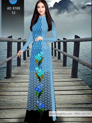Vải áo dài Sọc cong mới ra AD 6169 23 1584443372 656 Vai ao dai Soc cong moi ra AD 6169