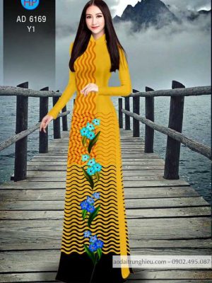Vải áo dài Sọc cong mới ra AD 6169 27 1584443372 670 Vai ao dai Soc cong moi ra AD 6169