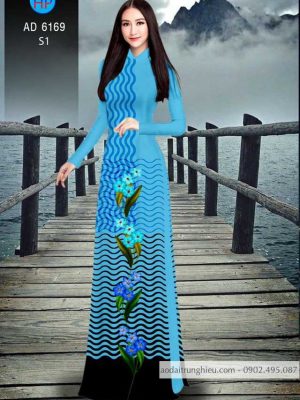 Vải áo dài Sọc cong mới ra AD 6169 24 1584443372 867 Vai ao dai Soc cong moi ra AD 6169