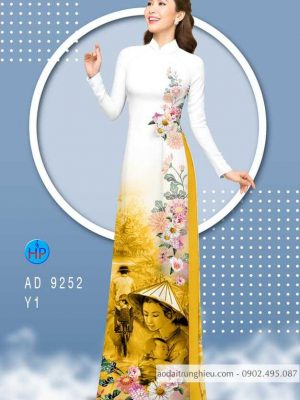 Vải áo dài tình cha mẹ kiểu mới AD 9252 35 1584443676 105 Vai ao dai tinh cha me kieu moi AD 9252