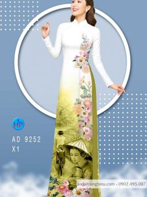 Vải áo dài tình cha mẹ kiểu mới AD 9252 33 1584443676 151 Vai ao dai tinh cha me kieu moi AD 9252