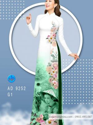Vải áo dài tình cha mẹ kiểu mới AD 9252 21 1584443676 4 Vai ao dai tinh cha me kieu moi AD 9252