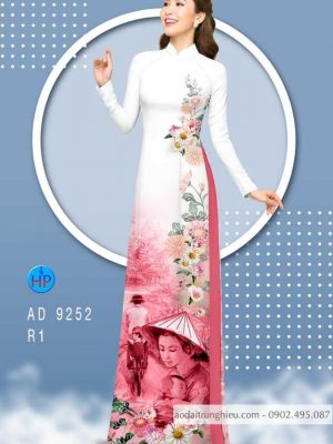 Vải áo dài tình cha mẹ kiểu mới AD 9252 24 1584443676 890 Vai ao dai tinh cha me kieu moi AD 9252