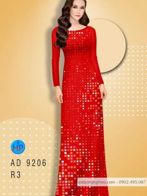 Vải áo dài Ô vuông nhỏ mới ra AD 9206 28 1584443807 384 Vai ao dai O vuong nho moi ra AD 9206