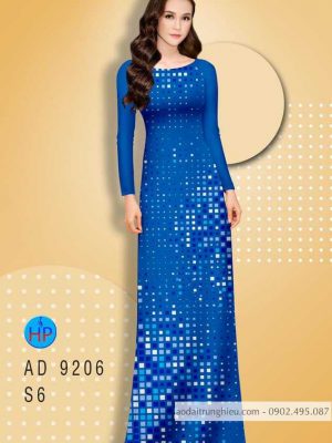 Vải áo dài Ô vuông nhỏ mới ra AD 9206 32 1584443807 446 Vai ao dai O vuong nho moi ra AD 9206