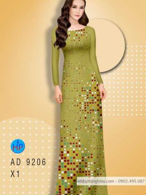Vải áo dài Ô vuông nhỏ mới ra AD 9206 35 1584443807 652 Vai ao dai O vuong nho moi ra AD 9206