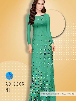 Vải áo dài Ô vuông nhỏ mới ra AD 9206 36 1584443808 854 Vai ao dai O vuong nho moi ra AD 9206