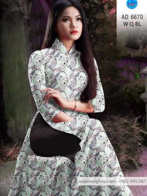 Vải áo dài hình lá đều kiểu mới AD 6670 29 1584521177 891 Vai ao dai hinh la deu kieu moi AD 6670