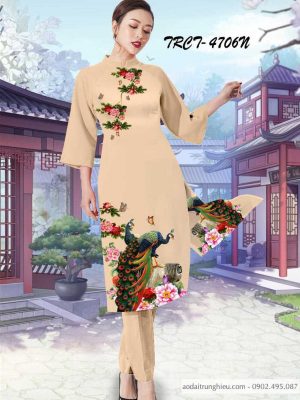 Vải áo dài cách tân hoa và công thiết kế 2020 AD TRCT 4706 45 1584521668 563 Vai ao dai cach tan hoa va cong thiet ke