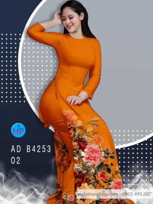 Vải áo dài hoa Mẫu Đơn mới ra AD B4253 26 1584522859 309 Vai ao dai hoa Mau Don moi ra AD B4253