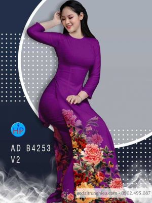 Vải áo dài hoa Mẫu Đơn mới ra AD B4253 36 1584522859 436 Vai ao dai hoa Mau Don moi ra AD B4253