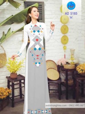 Vải áo dài Hoa văn ô vuông thiết kế 2020 AD 5165 25 1584609802 882 Vai ao dai Hoa van o vuong thiet ke 2020