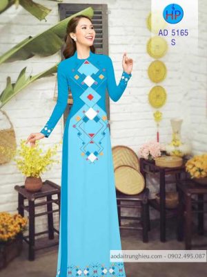 Vải áo dài Hoa văn ô vuông thiết kế 2020 AD 5165 30 1584609803 253 Vai ao dai Hoa van o vuong thiet ke 2020