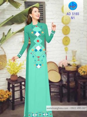 Vải áo dài Hoa văn ô vuông thiết kế 2020 AD 5165 31 1584609803 856 Vai ao dai Hoa van o vuong thiet ke 2020