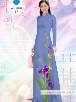 Vải áo dài Hoa tím kiểu mới AD 7070 26 1584610795 229 Vai ao dai Hoa tim kieu moi AD 7070