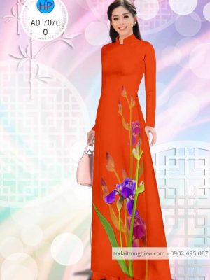 Vải áo dài Hoa tím kiểu mới AD 7070 21 1584610795 248 Vai ao dai Hoa tim kieu moi AD 7070