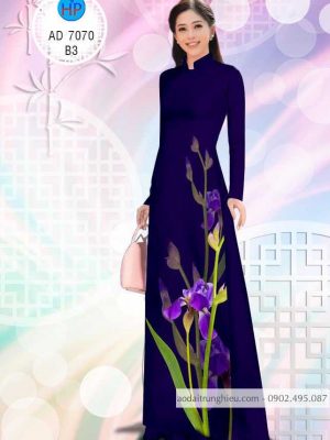 Vải áo dài Hoa tím kiểu mới AD 7070 32 1584610795 874 Vai ao dai Hoa tim kieu moi AD 7070