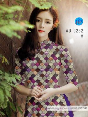 Vải áo dài Hoa văn Cô Ba mới ra AD 9262 32 1584611725 605 Vai ao dai Hoa van Co Ba moi ra AD
