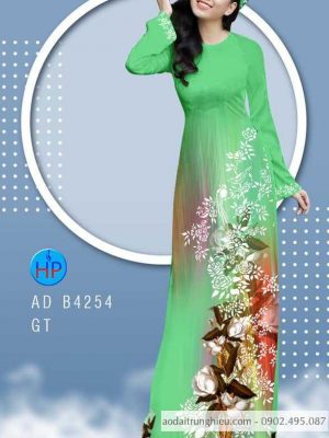Vải áo dài hoa in 3D kiểu mới AD B4254 22 1584611875 172 Vai ao dai hoa in 3D kieu moi AD B4254